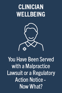 TDE 231262.0 You Have Been Served with a Malpractice Lawsuit or a Regulatory Action Notice - Now What? Banner